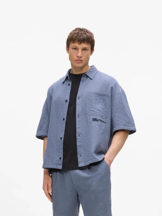 Foto van product KARL LAGERFELD JEANS Overhemd grijs