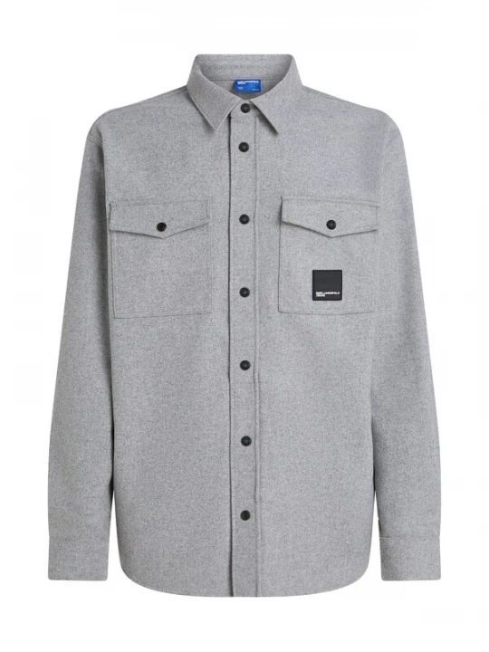 Foto van product KARL LAGERFELD JEANS Overhemd grijs