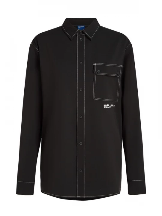 Foto van product KARL LAGERFELD JEANS Overhemd zwart