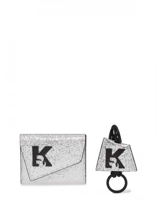 Foto van product KARL LAGERFELD JEANS Portemonnee zilver