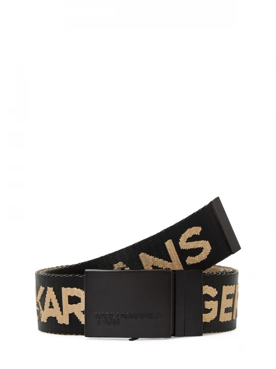 Foto van product KARL LAGERFELD JEANS Riem cappuccino / zwart