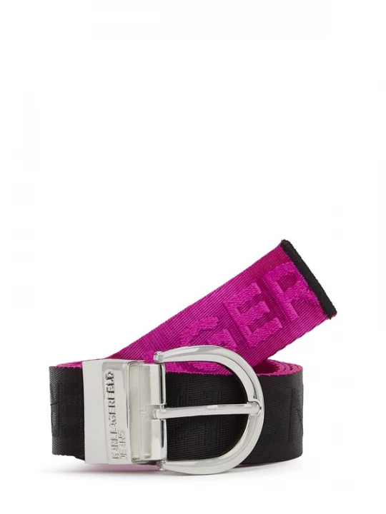Foto van product KARL LAGERFELD JEANS Riem framboos / zwart