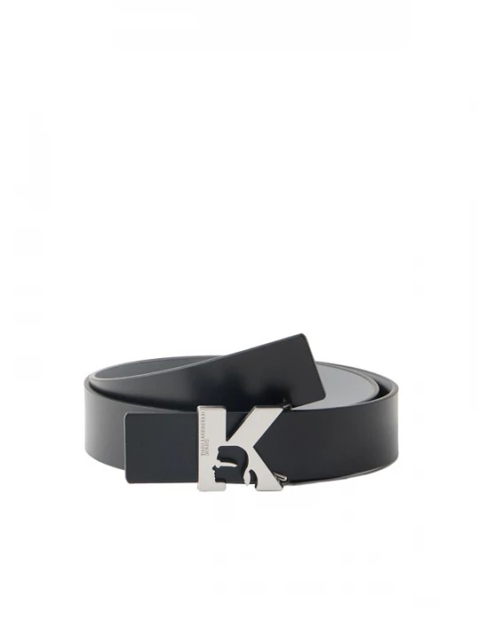 Foto van product KARL LAGERFELD JEANS Riem grijs / zwart