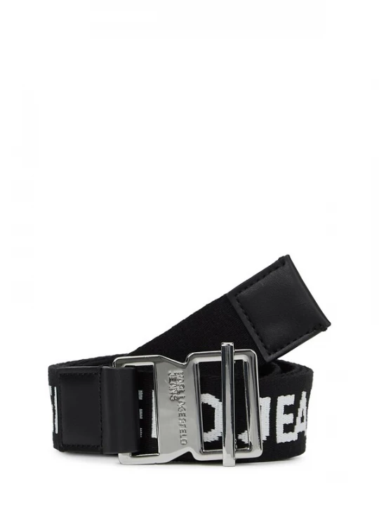 Foto van product KARL LAGERFELD JEANS Riem ' Gürtel aus Gurtband mit Logo ' zwart