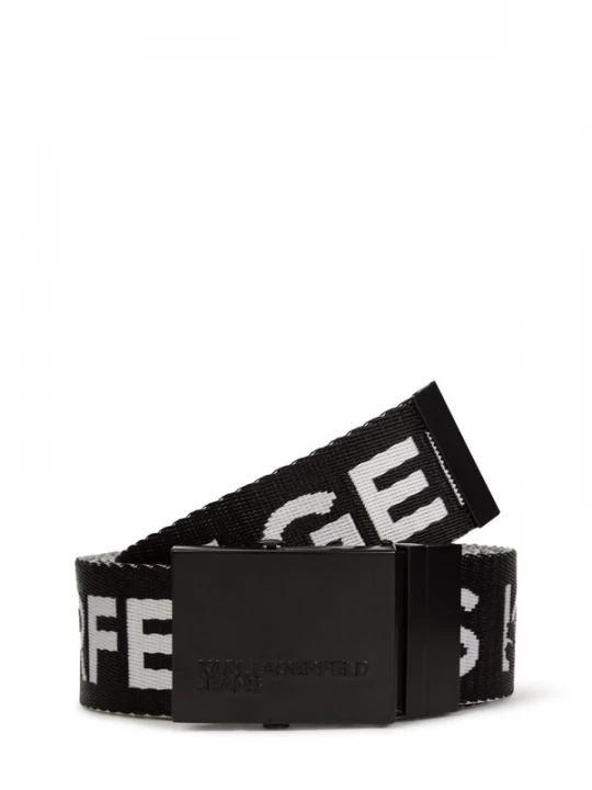 Foto van product KARL LAGERFELD JEANS Riem zwart / wit