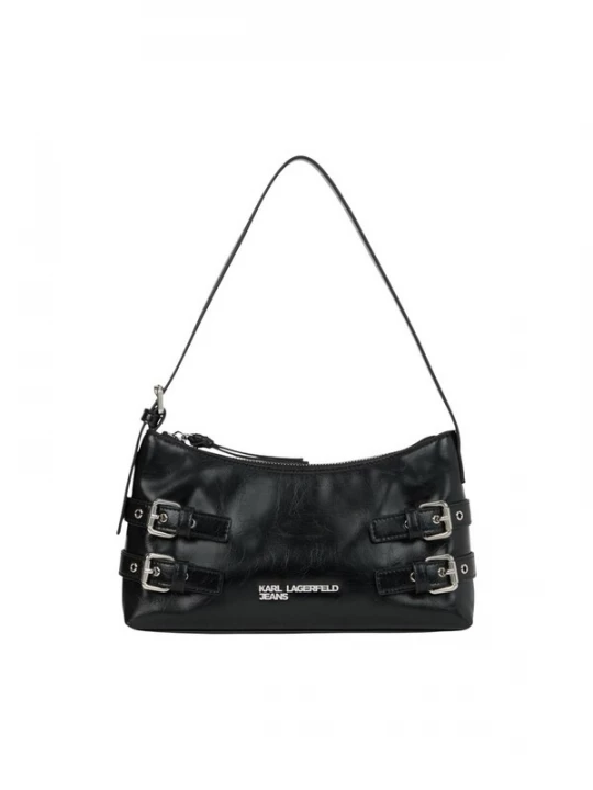 Foto van product KARL LAGERFELD JEANS Schoudertas 'KLJ Buckle Shoulder Bag B1W30156' zwart