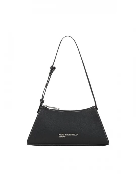 Foto van product KARL LAGERFELD JEANS Schoudertas 'KLJ Metal Logo Sm Shoulder Bag A3W30011' zwart