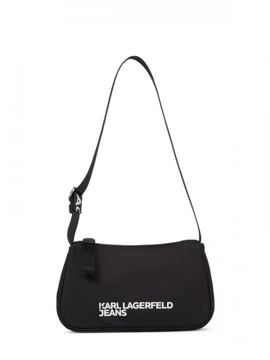 Foto van product KARL LAGERFELD JEANS Schoudertas zwart / wit