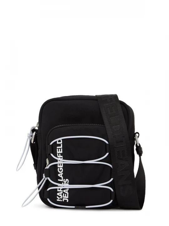 Foto van product KARL LAGERFELD JEANS Schoudertas zwart / wit
