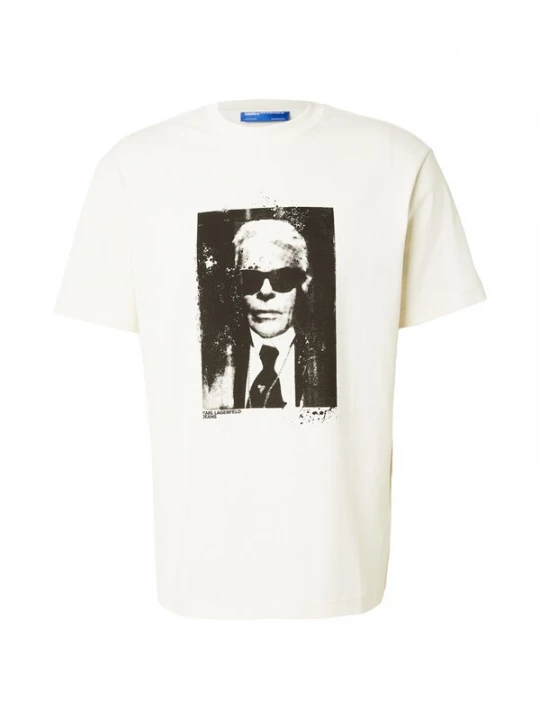 Foto van product KARL LAGERFELD JEANS Shirt antraciet / zwart / wit