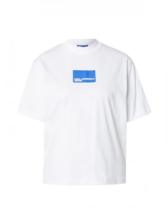 Foto van product KARL LAGERFELD JEANS Shirt blauw / wit