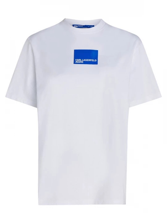 Foto van product KARL LAGERFELD JEANS Shirt blauw / wit