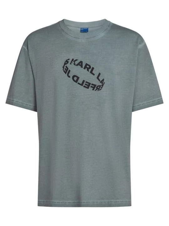 Foto van product KARL LAGERFELD JEANS Shirt grijs / zwart