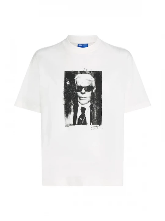 Foto van product KARL LAGERFELD JEANS Shirt grijs / zwart / wit
