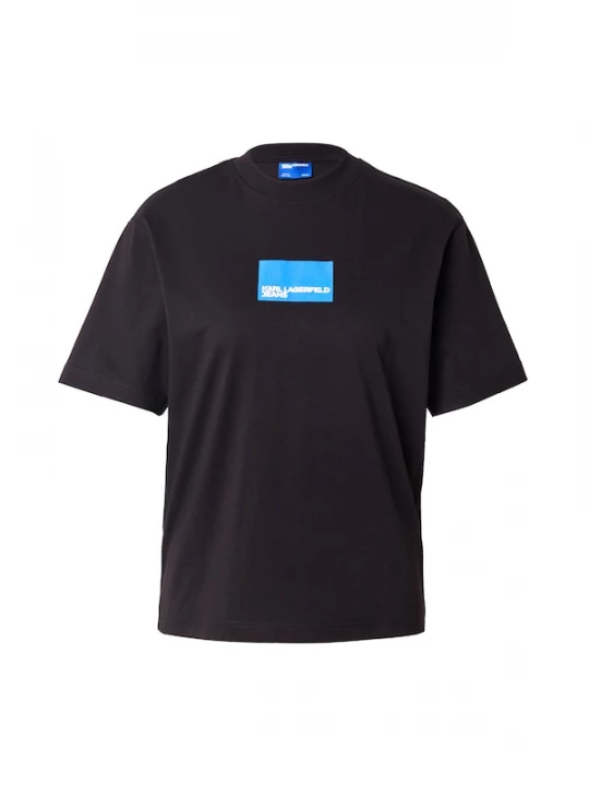 Foto van product KARL LAGERFELD JEANS Shirt lichtblauw / zwart / wit