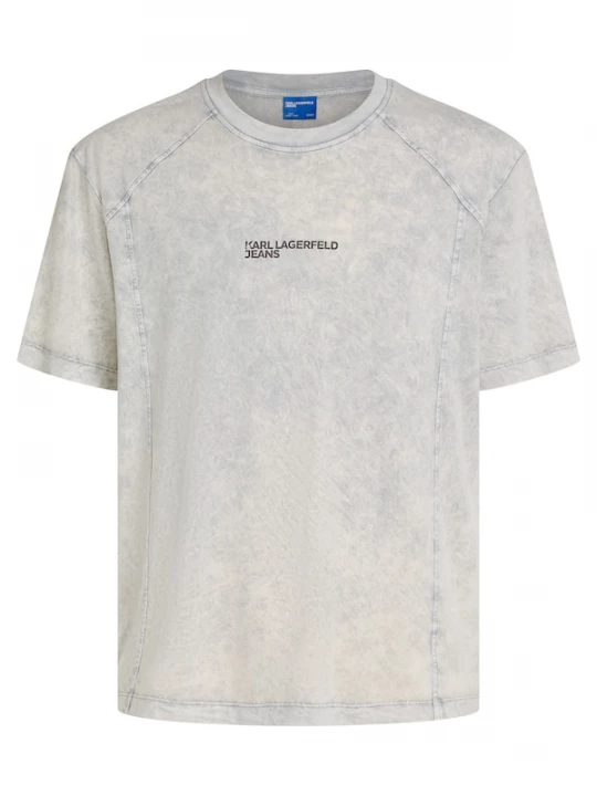 Foto van product KARL LAGERFELD JEANS Shirt lichtgrijs / zwart