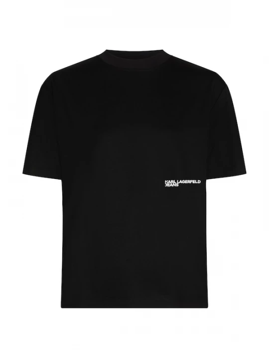 Foto van product KARL LAGERFELD JEANS Shirt lichtgrijs / zwart / wit