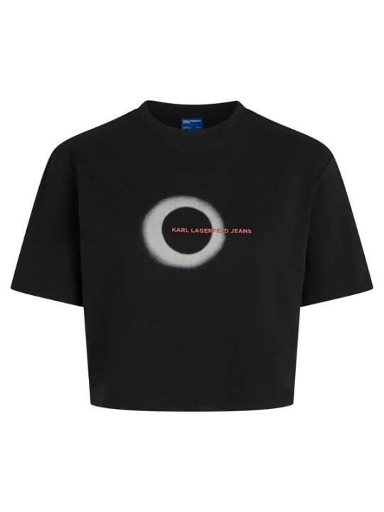 Foto van product KARL LAGERFELD JEANS Shirt rood / zwart / wit