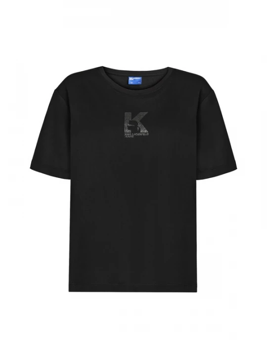Foto van product KARL LAGERFELD JEANS Shirt zwart / wit