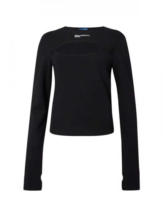 Foto van product KARL LAGERFELD JEANS Shirt zwart / wit