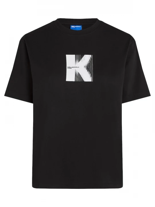 Foto van product KARL LAGERFELD JEANS Shirt zwart / wit