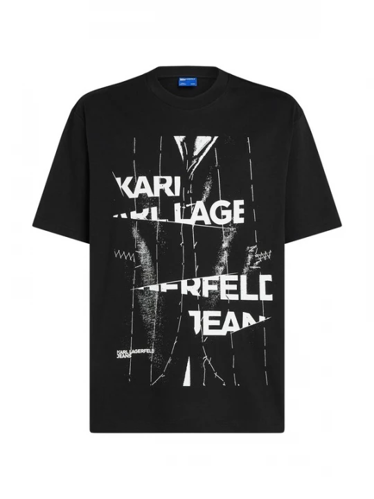 Foto van product KARL LAGERFELD JEANS Shirt zwart / wit