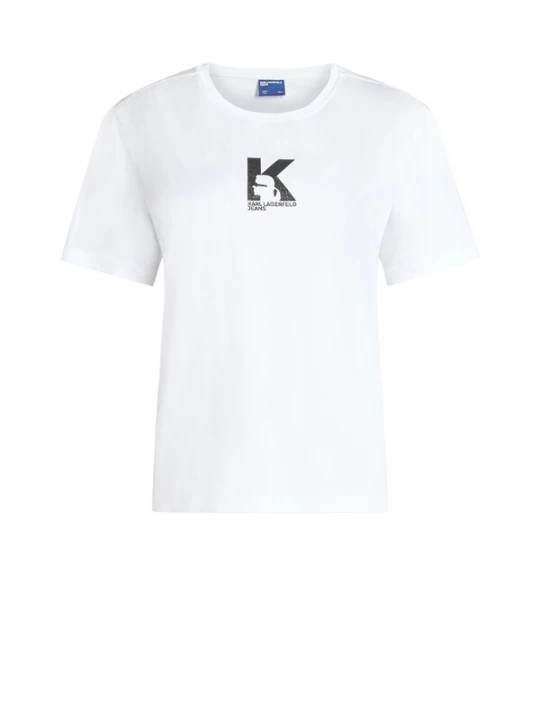Foto van product KARL LAGERFELD JEANS Shirt zwart / wit