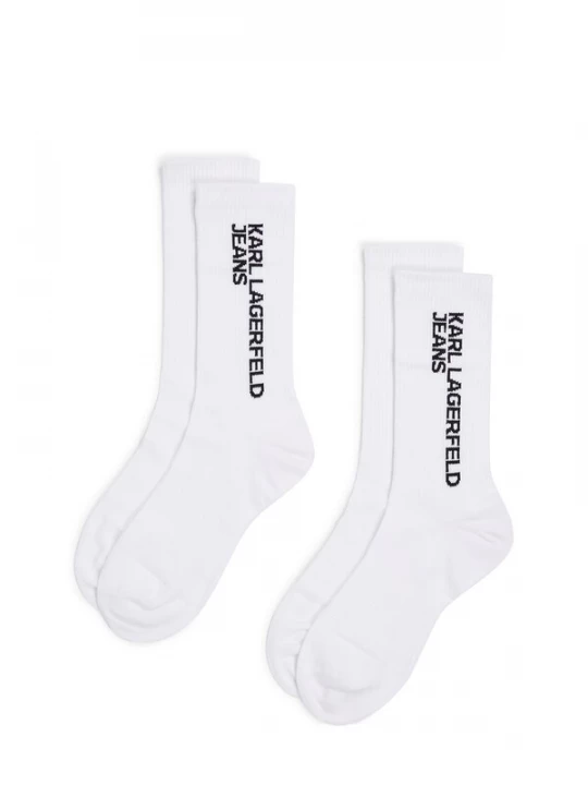 Foto van product KARL LAGERFELD JEANS Sokken zwart / wit