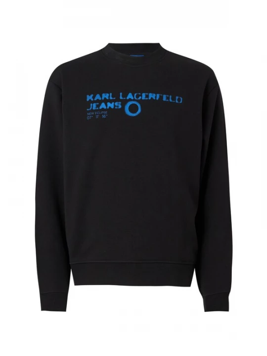 Foto van product KARL LAGERFELD JEANS Sweatshirt blauw / zwart
