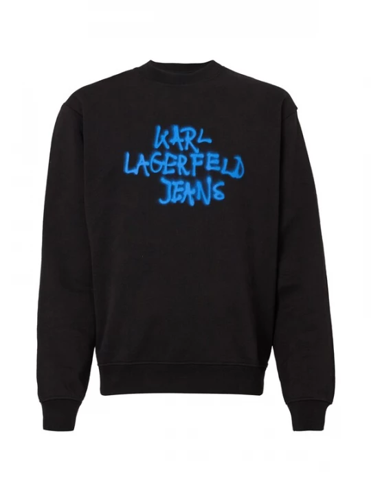 Foto van product KARL LAGERFELD JEANS Sweatshirt blauw / zwart