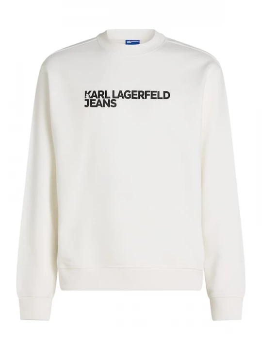 Foto van product KARL LAGERFELD JEANS Sweatshirt 'ESSENTIAL' zwart / wit