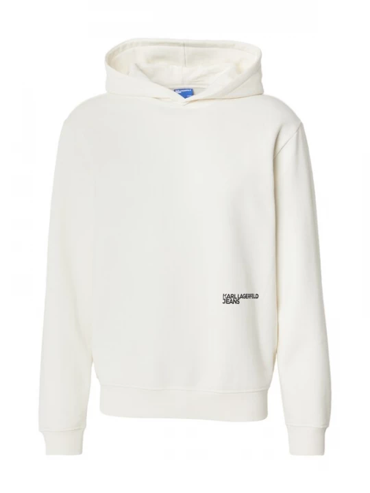 Foto van product KARL LAGERFELD JEANS Sweatshirt 'Karlism' zwart / wit