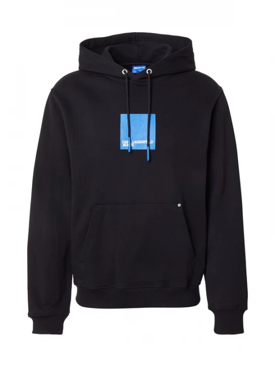Foto van product KARL LAGERFELD JEANS Sweatshirt lichtblauw / zwart / offwhite