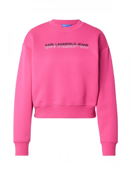 Foto van product KARL LAGERFELD JEANS Sweatshirt pink / zwart
