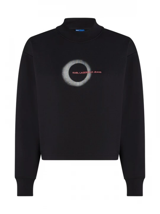 Foto van product KARL LAGERFELD JEANS Sweatshirt rood / zwart / wit