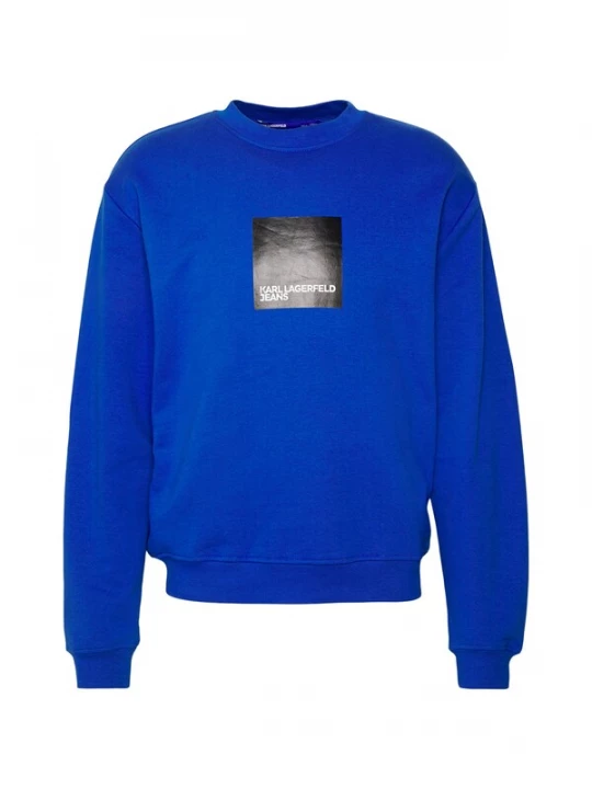 Foto van product KARL LAGERFELD JEANS Sweatshirt royal blue / koningsblauw / zwart / wit