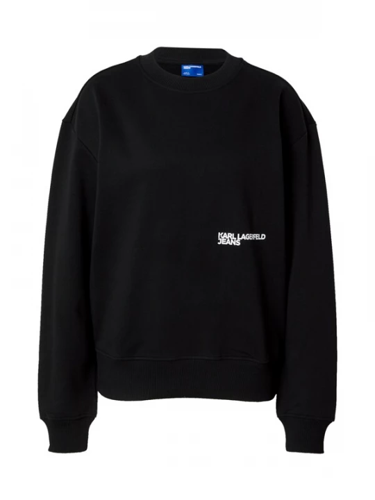 Foto van product KARL LAGERFELD JEANS Sweatshirt zwart / wit