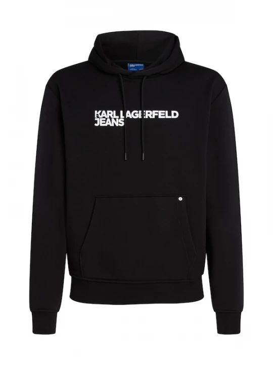 Foto van product KARL LAGERFELD JEANS Sweatshirt zwart / wit