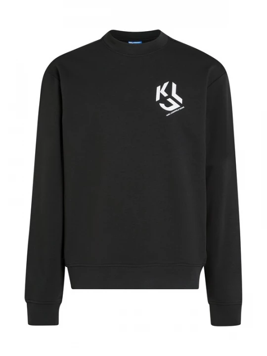 Foto van product KARL LAGERFELD JEANS Sweatshirt zwart / wit