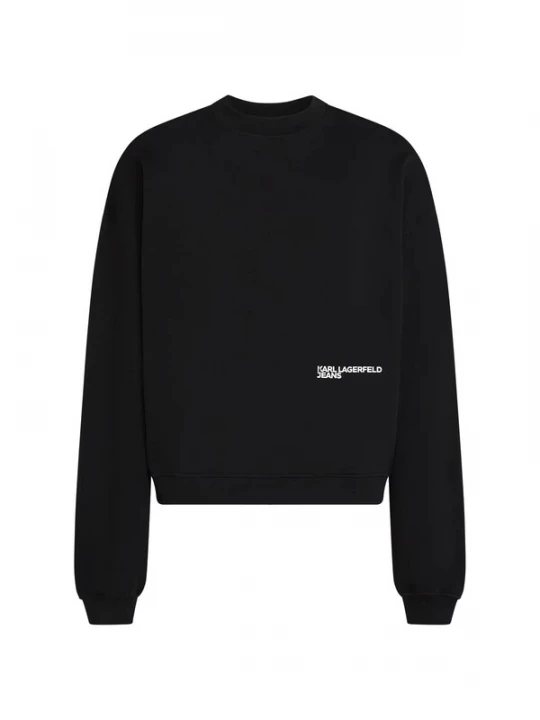 Foto van product KARL LAGERFELD JEANS Sweatshirt zwart / wit