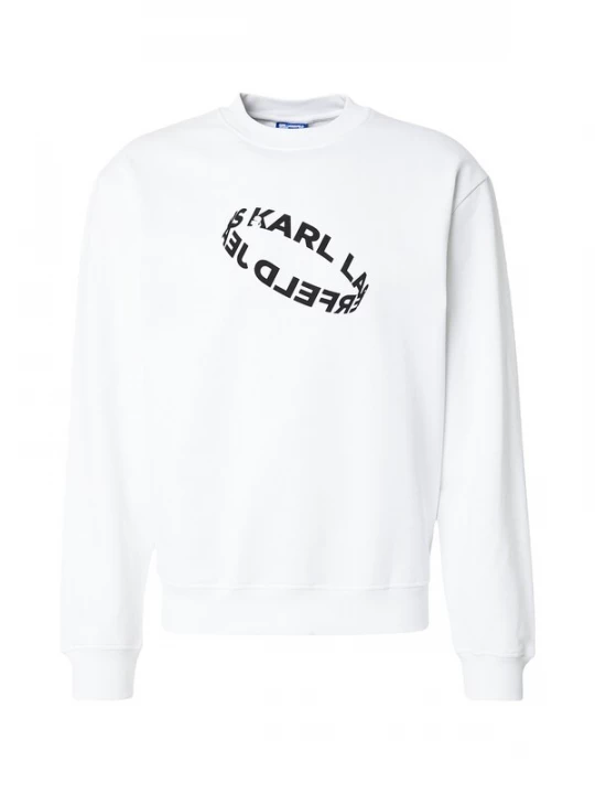 Foto van product KARL LAGERFELD JEANS Sweatshirt zwart / wit