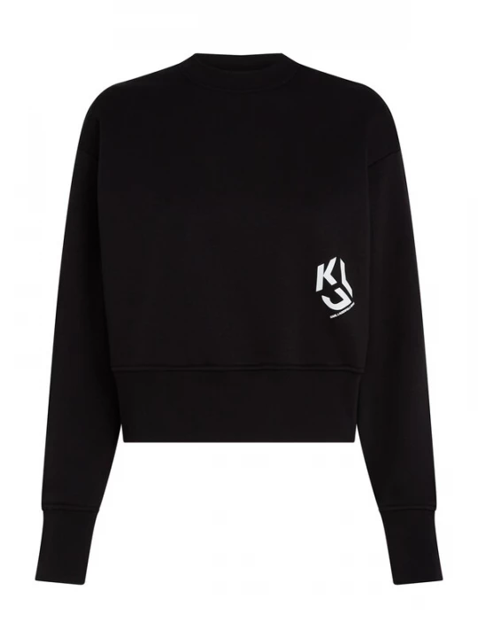 Foto van product KARL LAGERFELD JEANS Sweatshirt zwart / wit