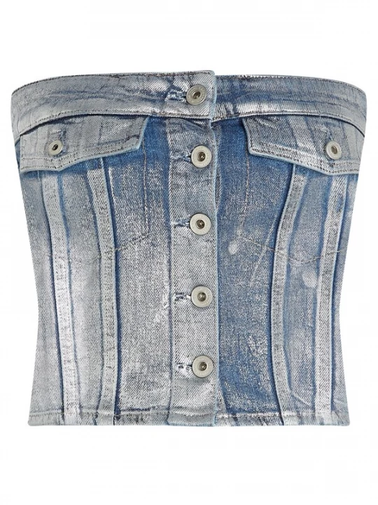 Foto van product KARL LAGERFELD JEANS Top blauw denim