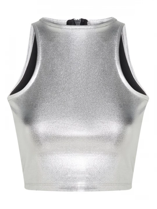 Foto van product KARL LAGERFELD JEANS Top zwart / zilver