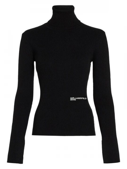 Foto van product KARL LAGERFELD JEANS Trui zwart / wit