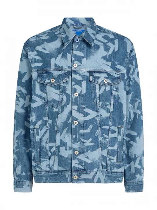 Foto van product KARL LAGERFELD JEANS Tussenjas blauw denim / lichtblauw