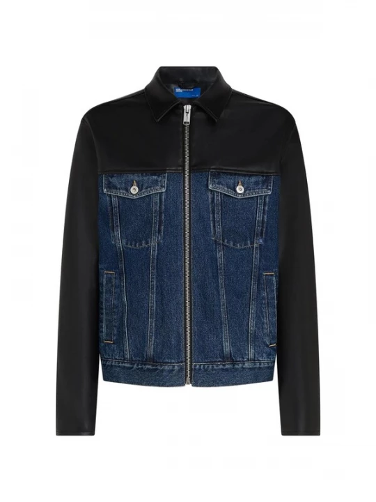 Foto van product KARL LAGERFELD JEANS Tussenjas donkerblauw / zwart