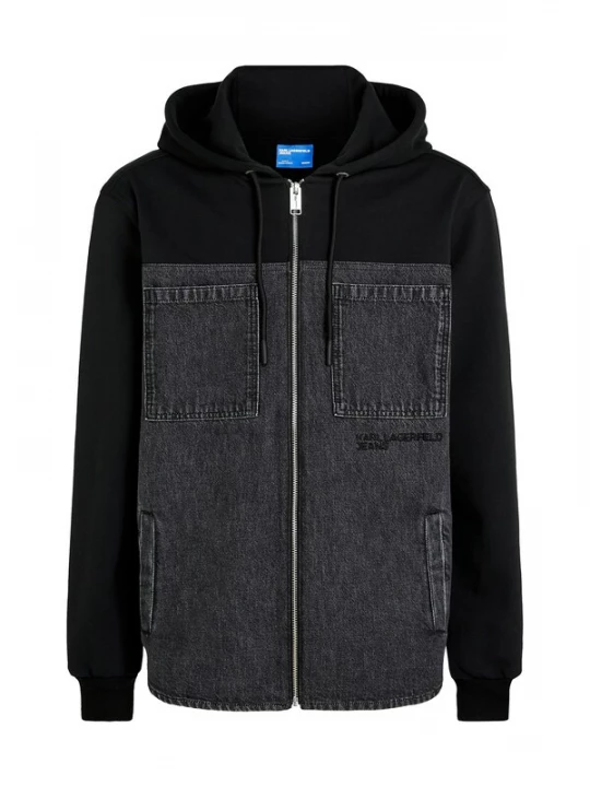 Foto van product KARL LAGERFELD JEANS Tussenjas zwart / black denim