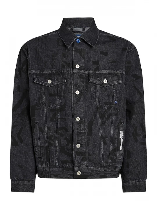 Foto van product KARL LAGERFELD JEANS Tussenjas zwart / black denim