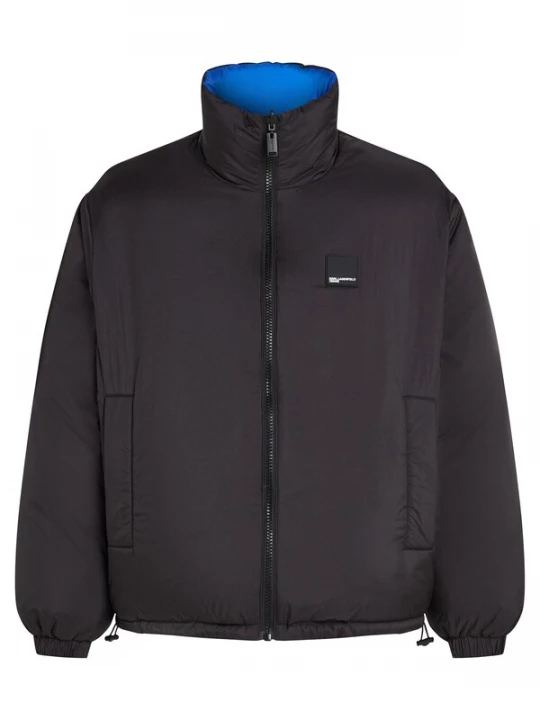 Foto van product KARL LAGERFELD JEANS Winterjas blauw / zwart
